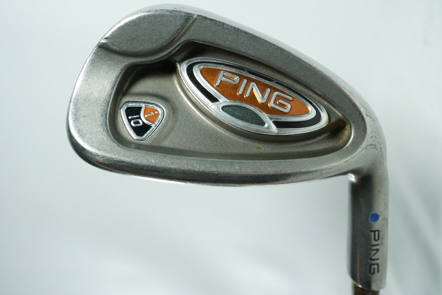 Ping i10 9 Iron / Blue Dot / Extra Stiff Flex Steel Shaft
