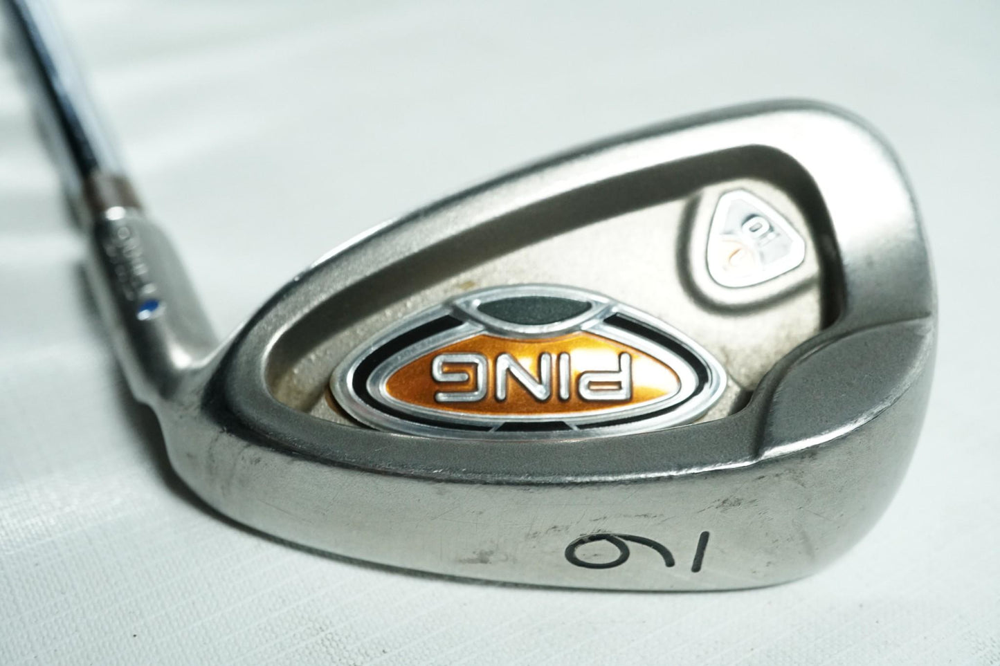 Ping i10 9 Iron / Blue Dot / Extra Stiff Flex Steel Shaft