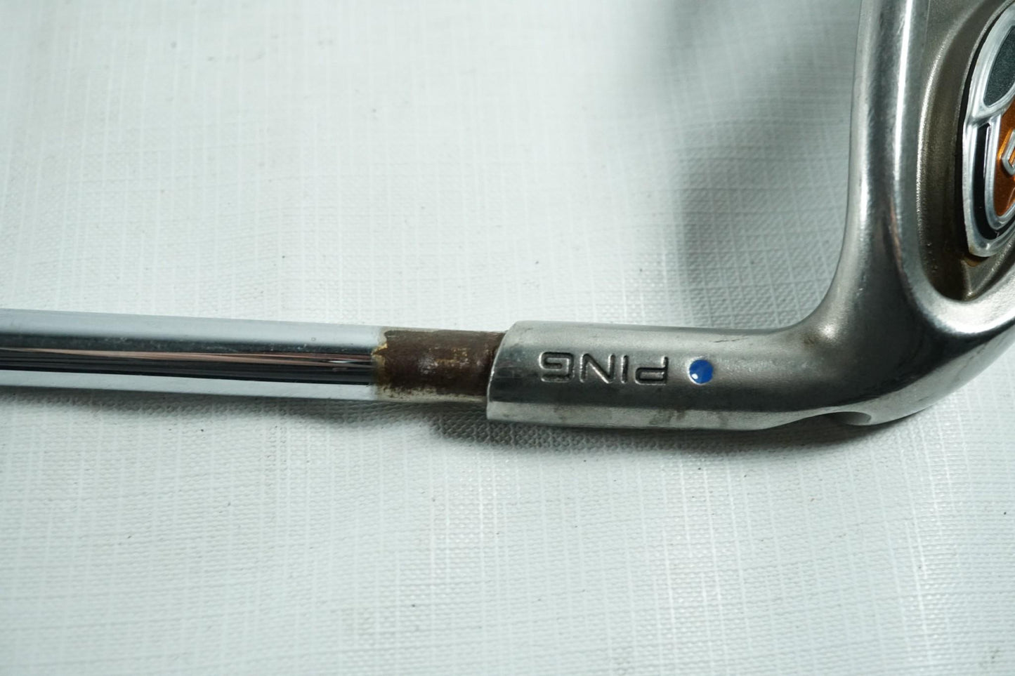 Ping i10 9 Iron / Blue Dot / Extra Stiff Flex Steel Shaft