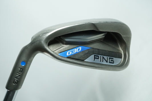 Ping G30 7 Iron / Blue Dot / Regular Flex Steel Shaft / Left Handed