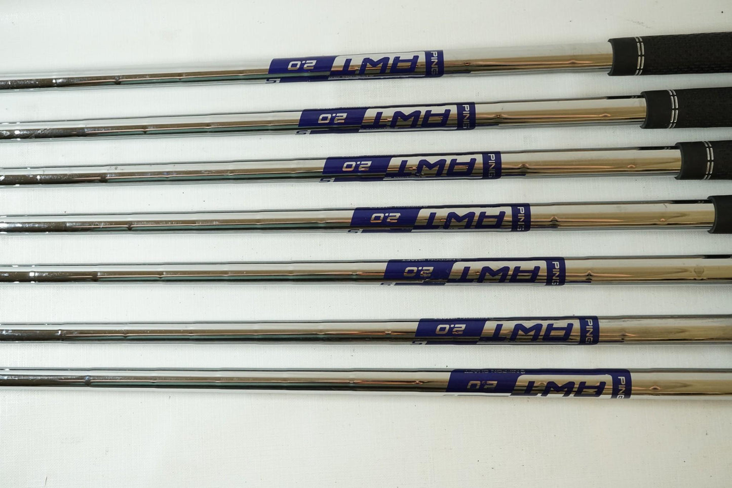 Ping i500 Irons / 4-PW / Black Dot / Stiff Flex Steel Shafts