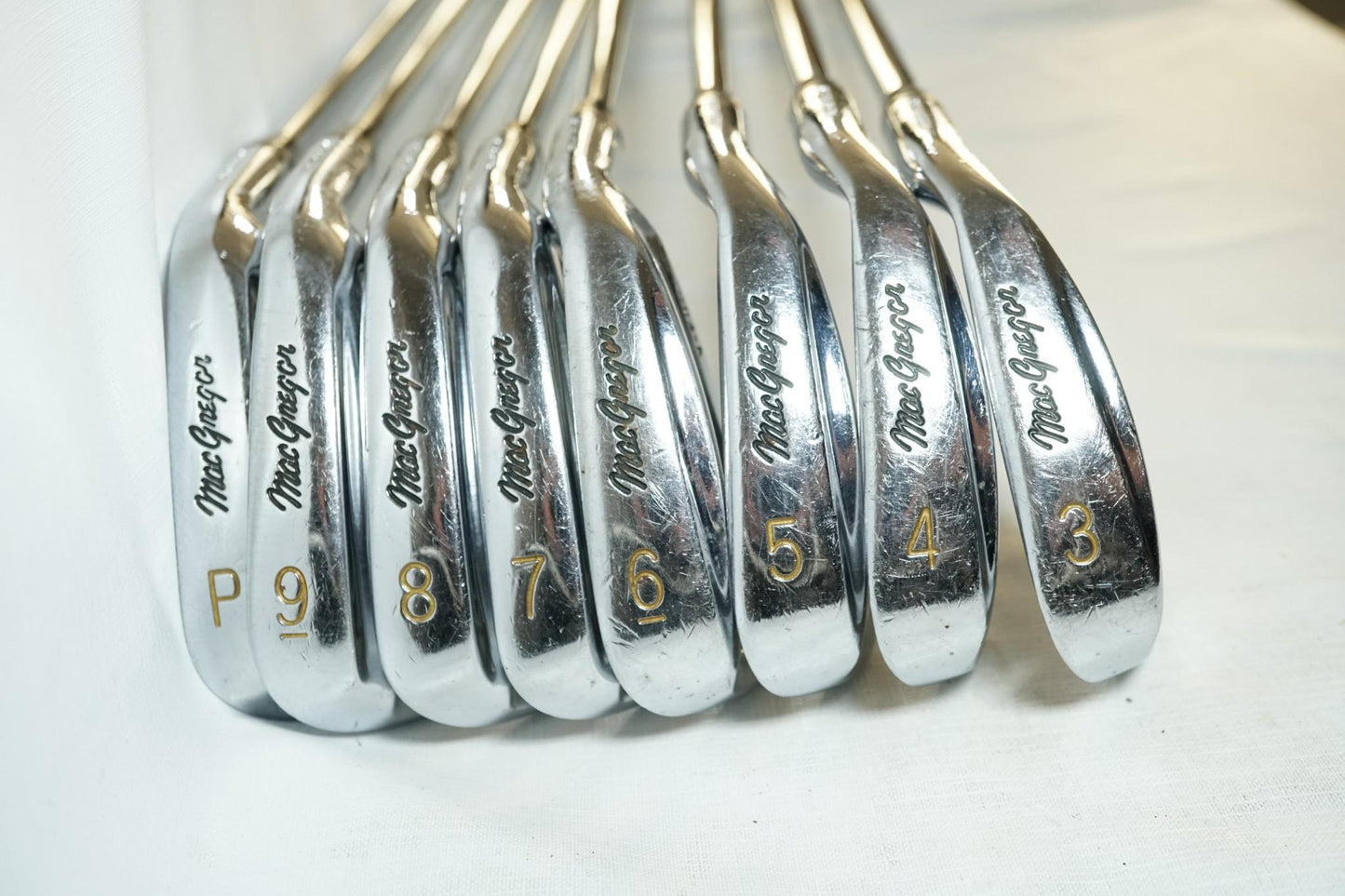 MacGregor VIP Tourney Irons / 3-PW / Regular Flex Steel Shafts