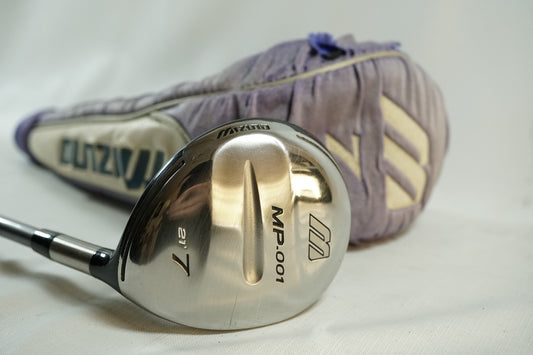 Mizuno MP001 7 Wood 21° / Regular Flex Graphite Shaft / New Grip