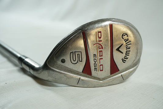 Callaway Diablo Edge 5 Hybrid 27° / Ladies Flex Graphite Shaft / New Grip