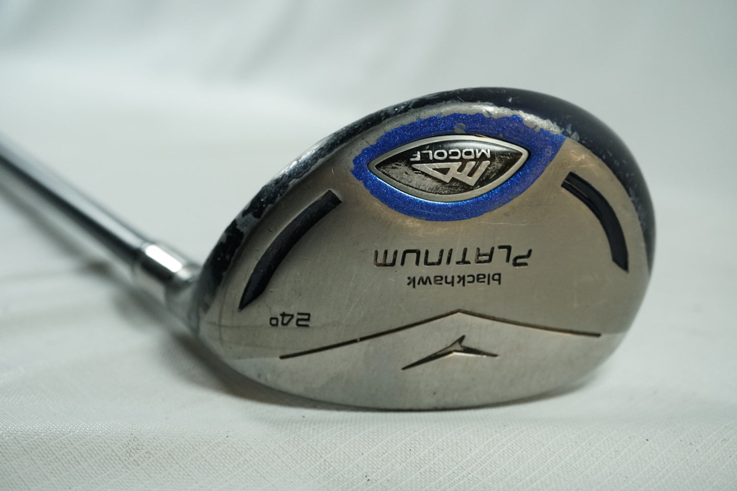 MD Golf Blackhawk Platinum 4 Hybrid 24° / Ladies Flex Graphite Shaft / New Grip