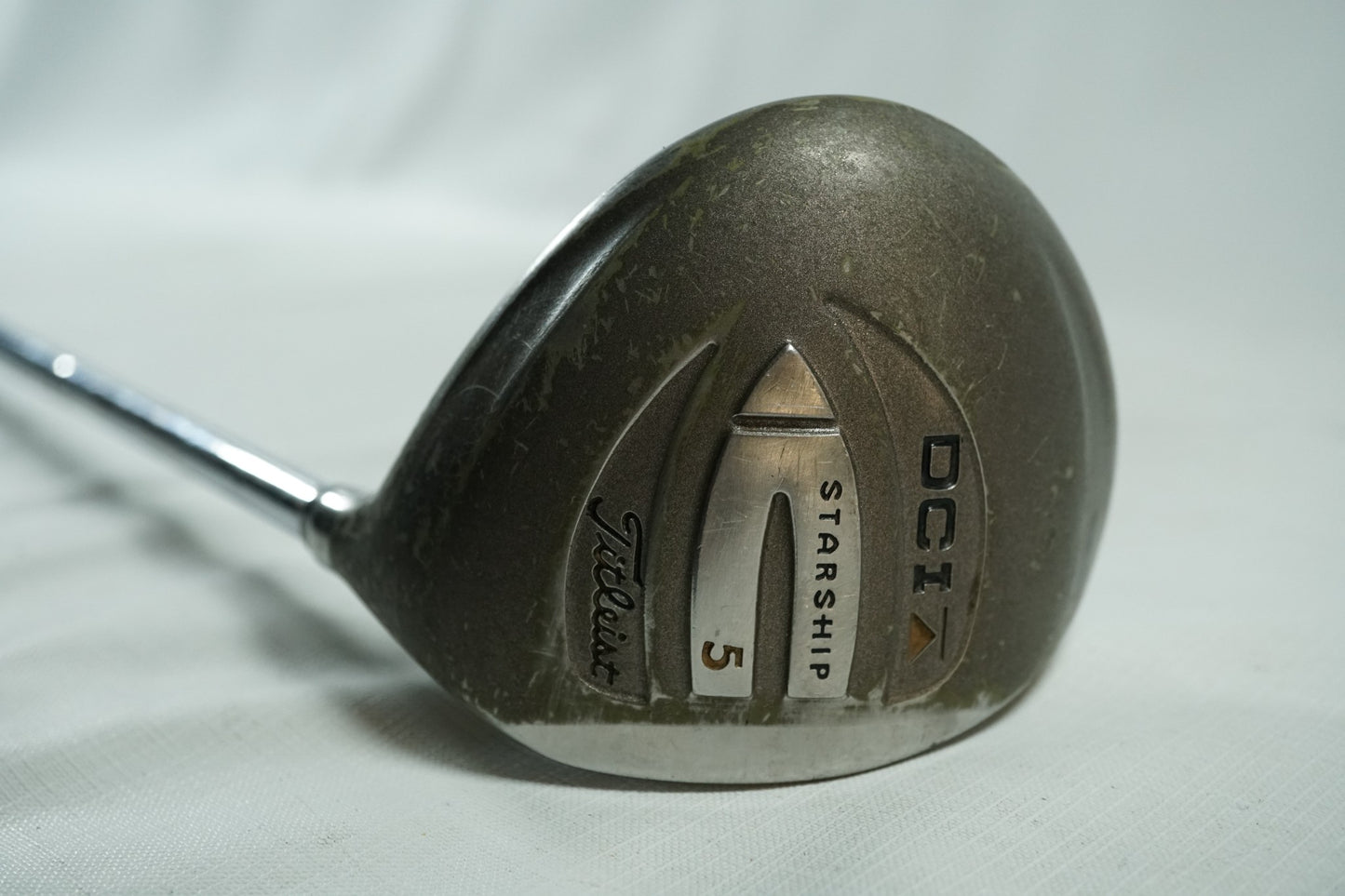 Titleist DCI Starship 5 Wood / Stiff Flex Steel Shaft / New Grip