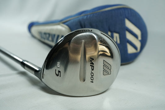 Mizuno MP001 5 Wood 18° / Regular Flex Graphite Shaft / New Grip / 071125121