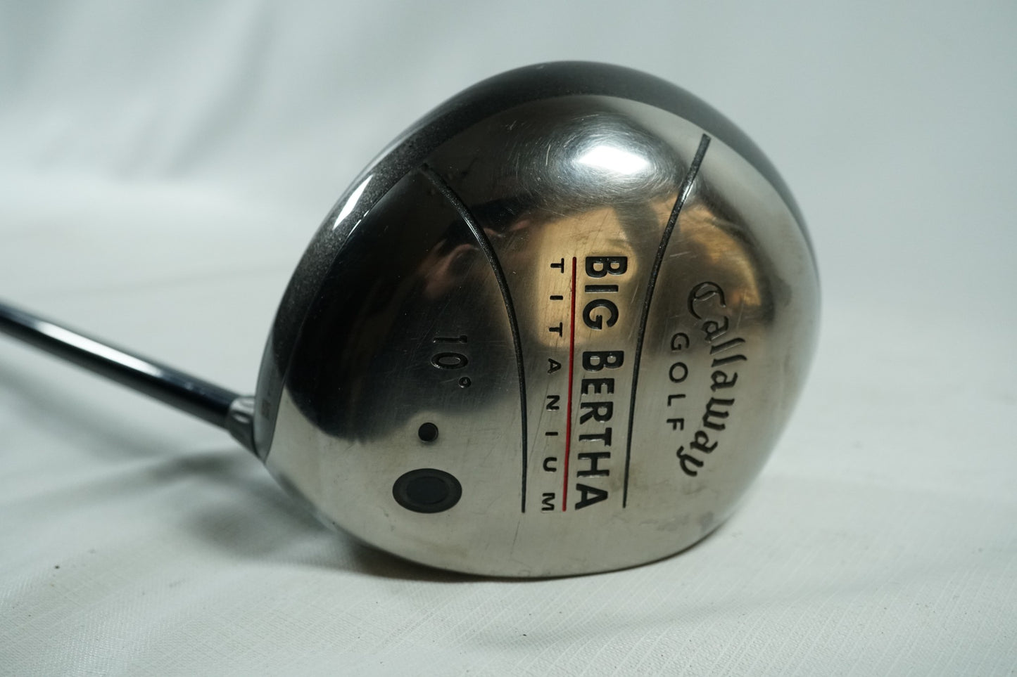 Callaway Big Bertha Titanium Driver 10° / Regular Flex Graphite Shaft / New Grip