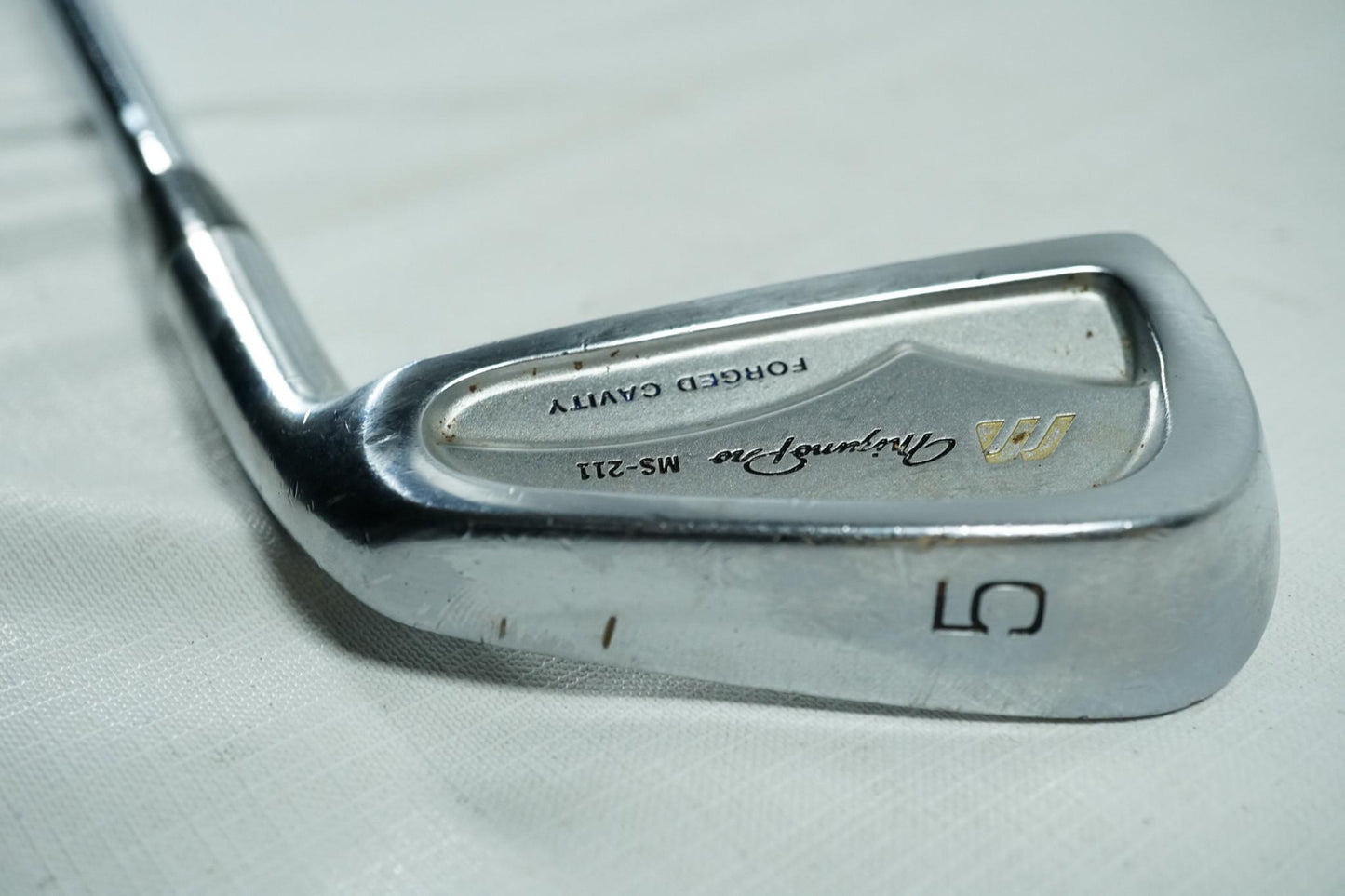 Mizuno Pro MS-211 5 Iron / Regular Flex Steel Shaft / New Grip