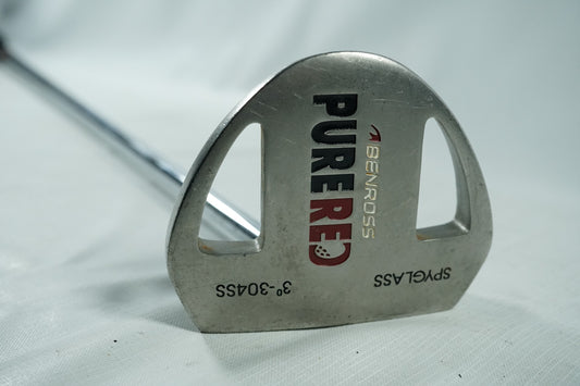 Ben Ross Pure Red Spyglass Putter / New Grip / 33"