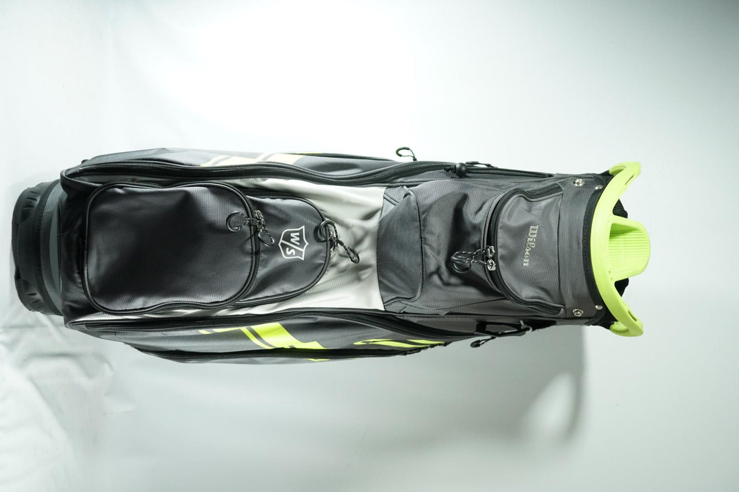 Wilson EXO Cart Bag / Grey and Green / With Rainhood