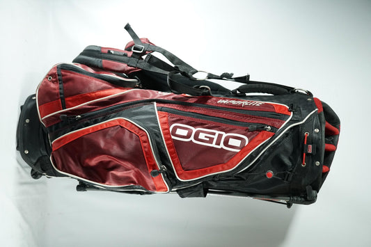 OGIO Vaporlite Stand Bag / Red and Black / With Rainhood