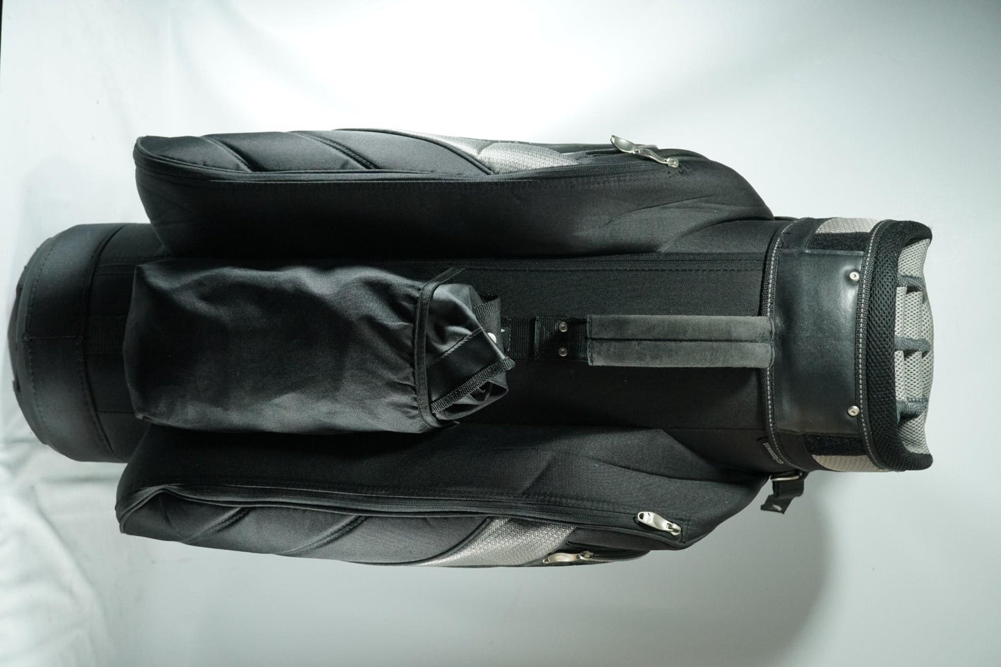 Powakaddy Cart Bag / Black and Grey / With Rainhood