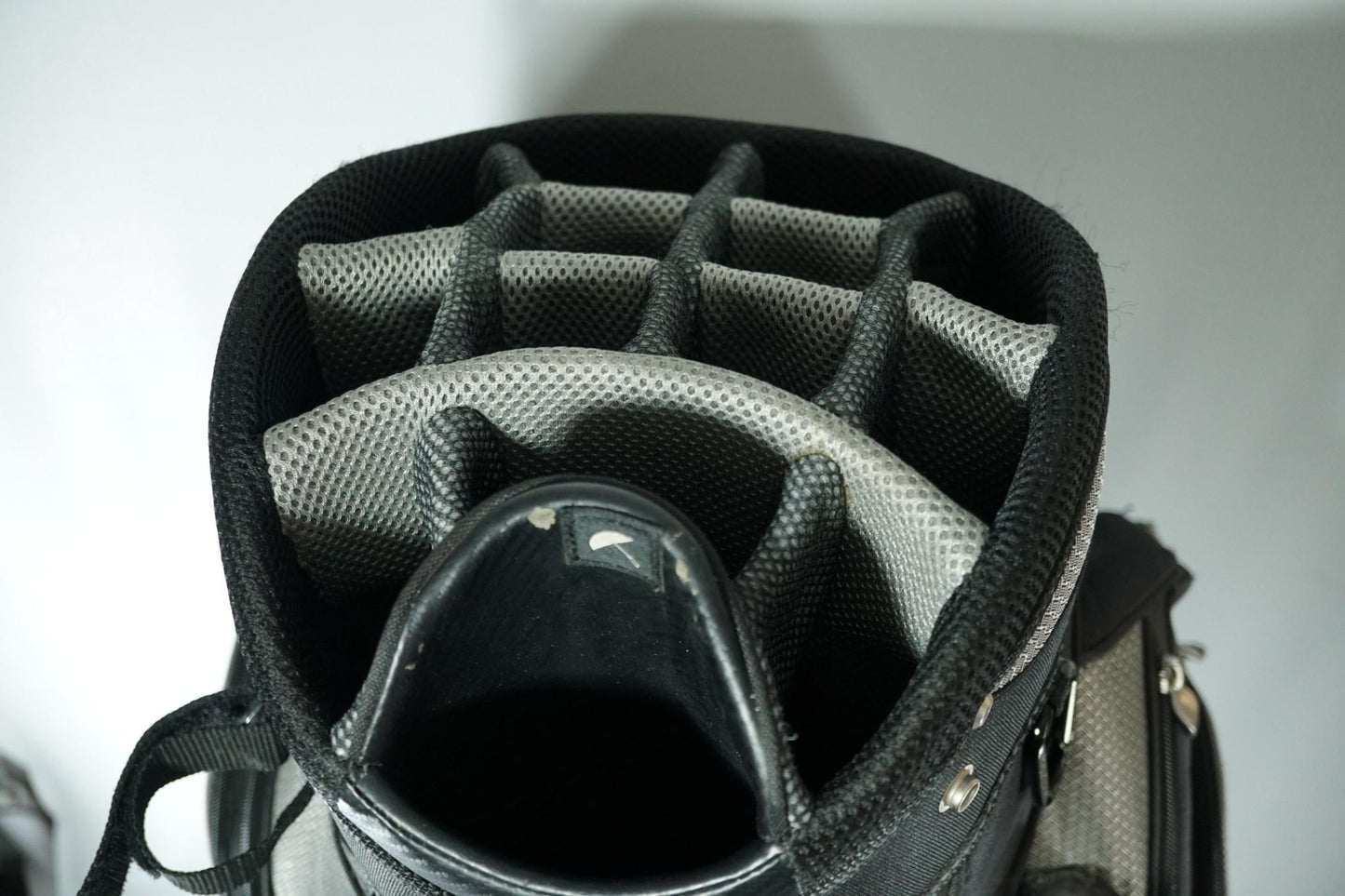 Powakaddy Cart Bag / Black and Grey / With Rainhood