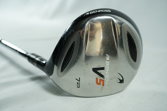 Ben Ross V5 7 Wood 23° / Stiff Flex Steel Shaft / New Grip