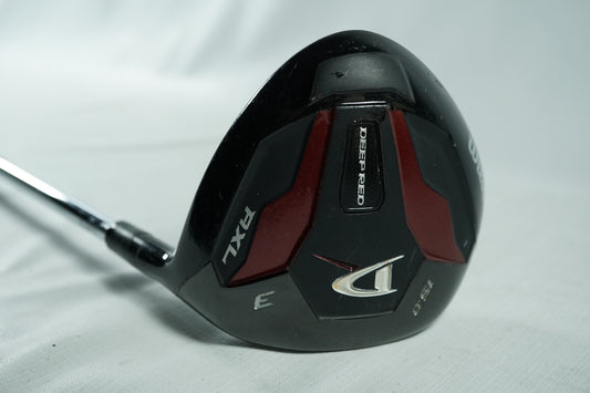 Wilson Deep Red RXL 3 Wood 15° / Stiff Flex Steel Shaft / New Grip