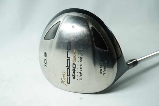 Cobra 440SZ Driver 10.5° / Stiff Flex Steel Shaft / Left Handed / New Grip