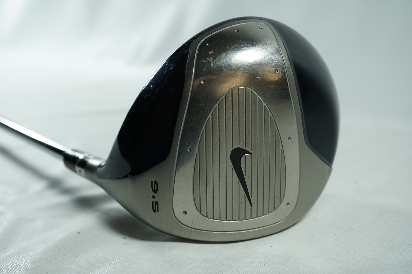 Nike Forged Titanium Driver 9.5° / Stiff Flex Steel Shaft / New Grip