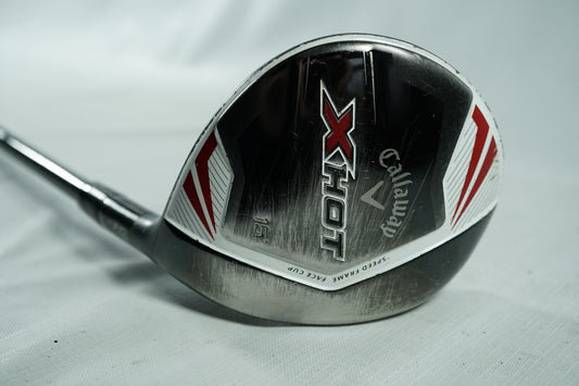 Callaway XHot Pro 3 Wood 15° / Regular Flex Graphite Shaft / New Grip