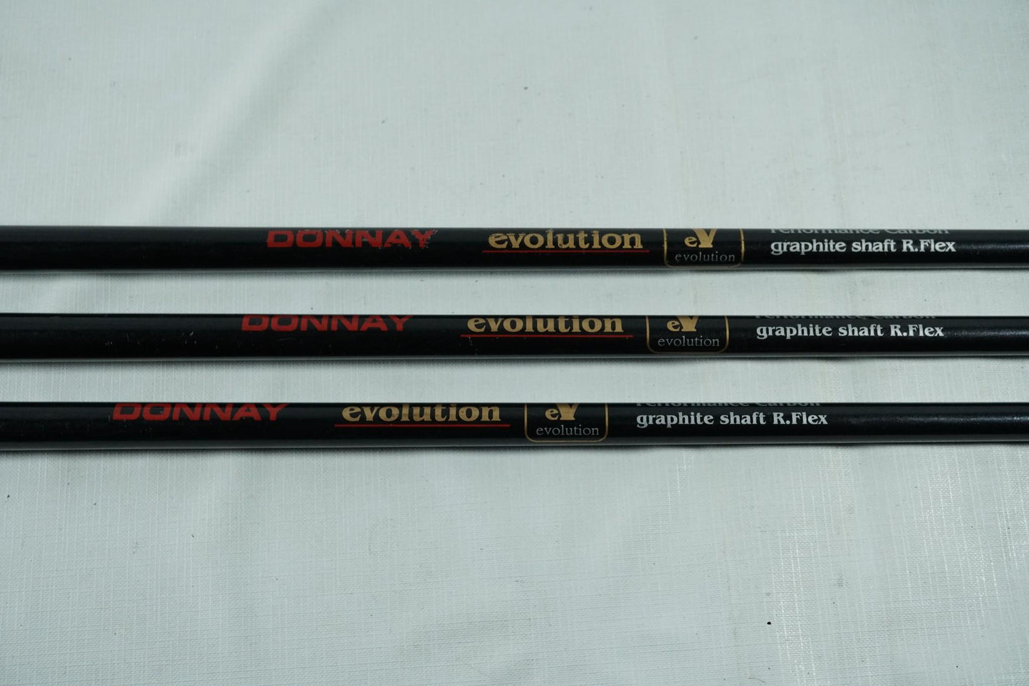 Donnay Evolution Driver, 3 and 5 Woods / Regular Flex Graphite Shafts