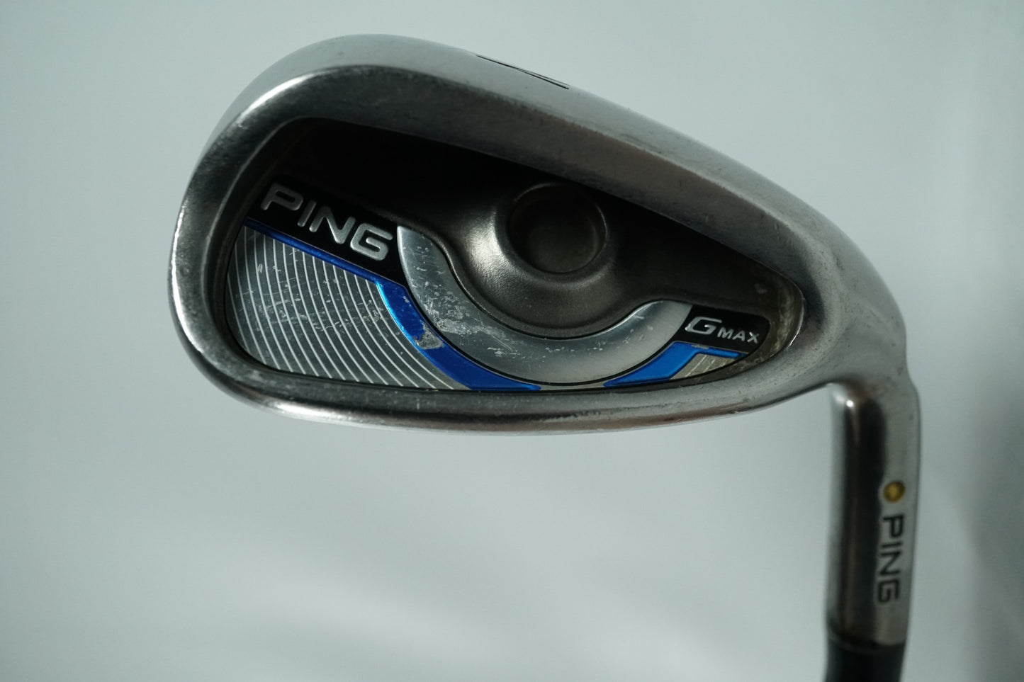 Ping G Max Pitching Wedge / Yellow Dot / Soft Regular Flex Graphite Shaft
