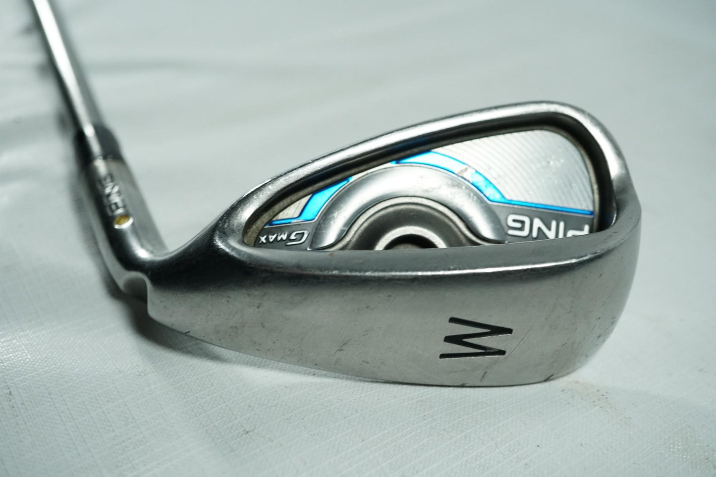 Ping G Max Pitching Wedge / Yellow Dot / Soft Regular Flex Graphite Shaft