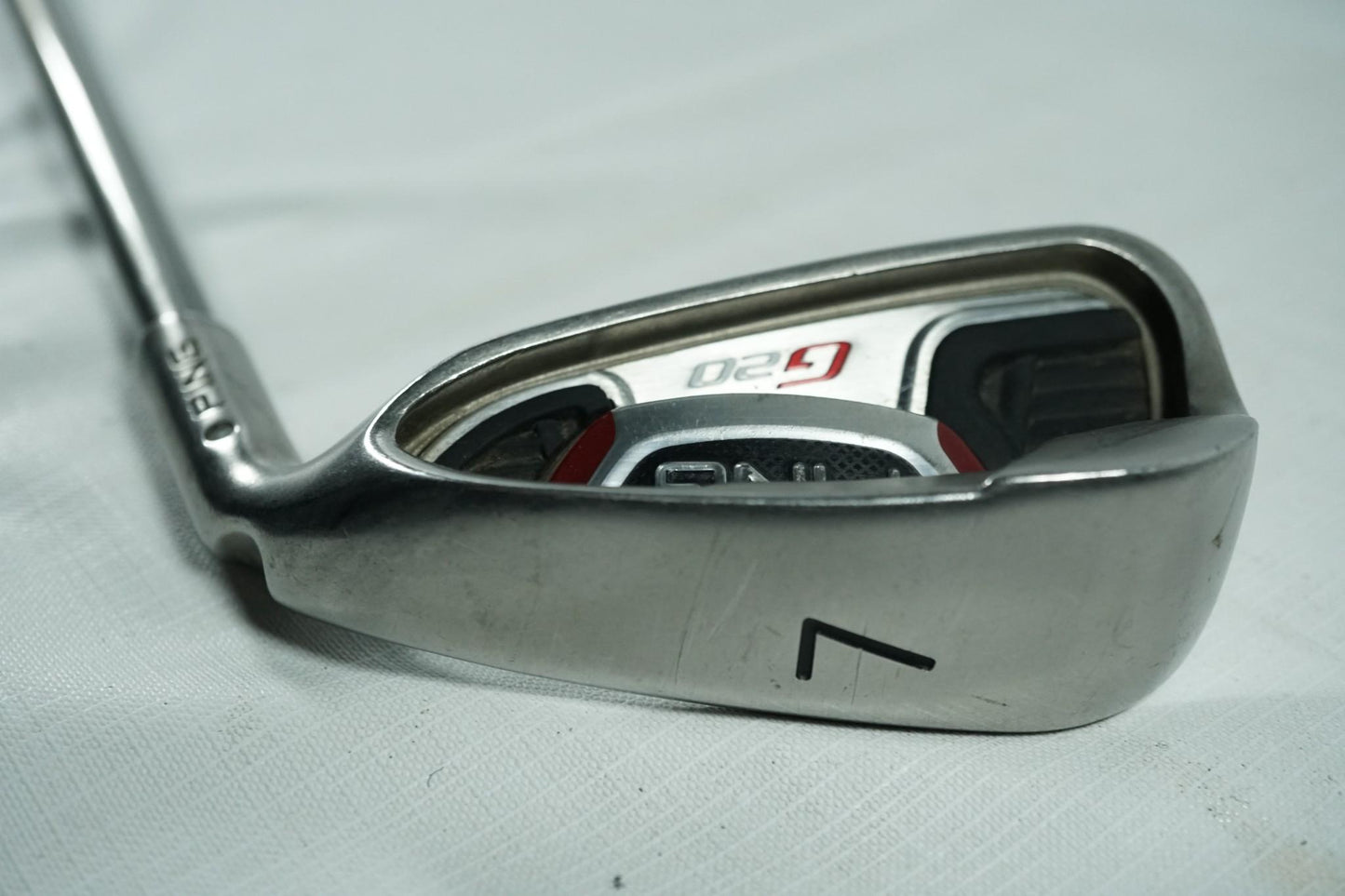 Ping G20 7 Iron / Black Dot / Regular Flex Graphite Shaft