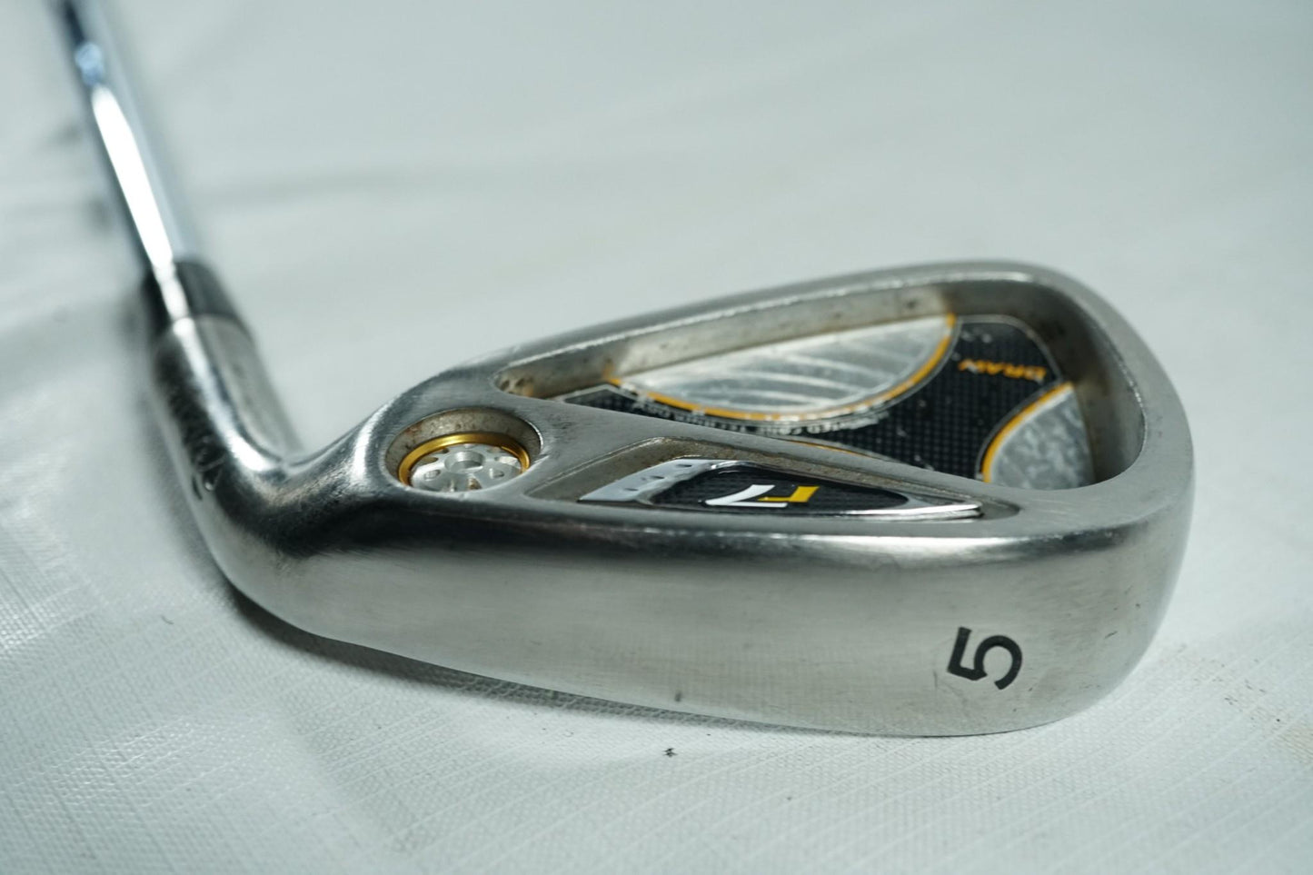 Taylormade R7 Draw 5 Iron / Stiff Flex Steel Shaft / New Grip