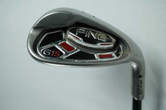 Ping G15 Sand Wedge / Black Dot / Regular Flex Graphite Shaft / New Grip