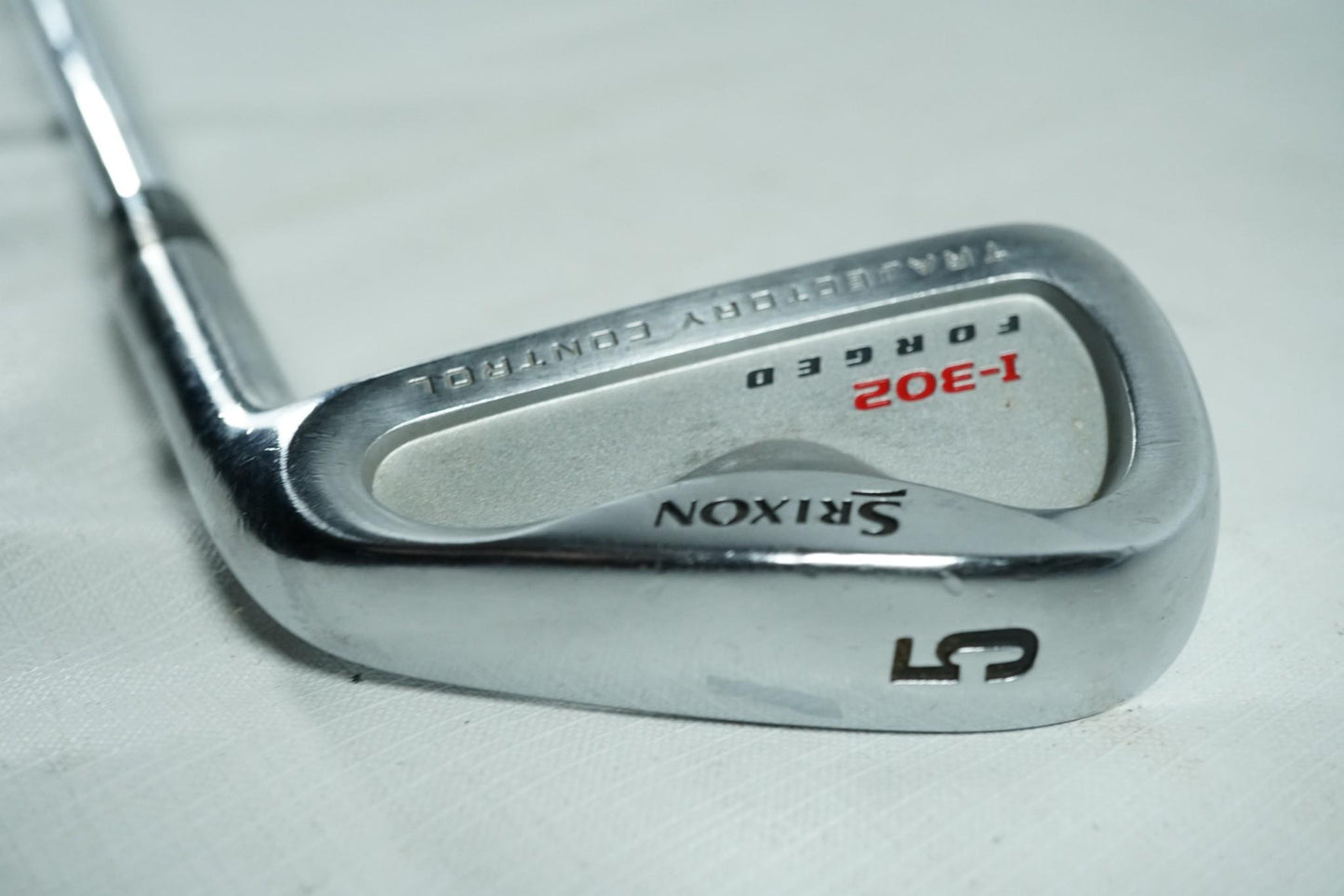 Srixon I-302 Forged 5 Iron / Regular Flex Steel Shaft / New Grip