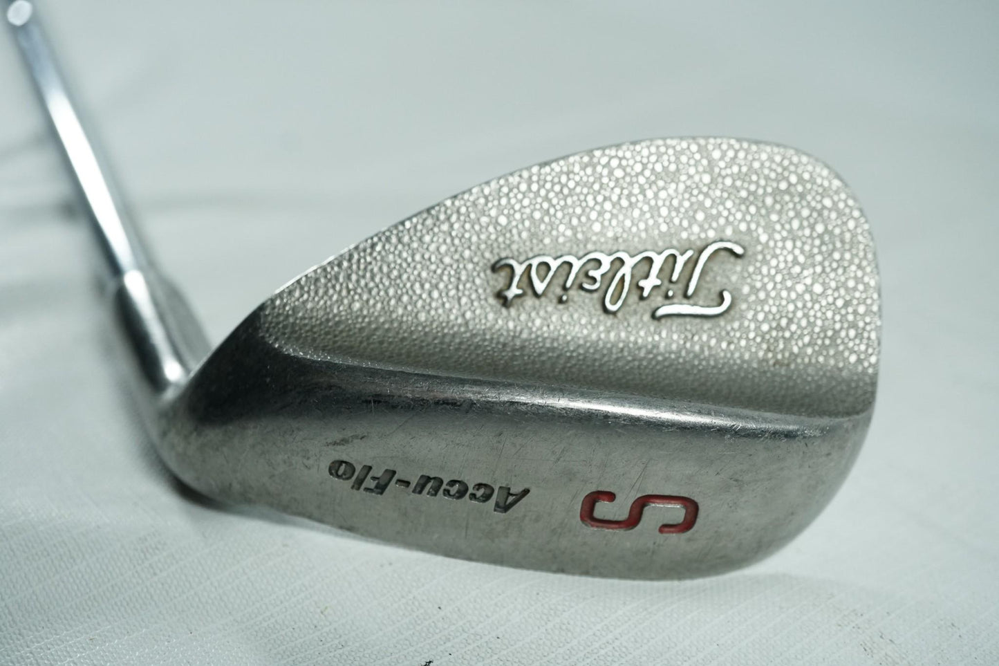 Titleist Accu-Flo Sand Wedge / Steel Shaft / New Grip