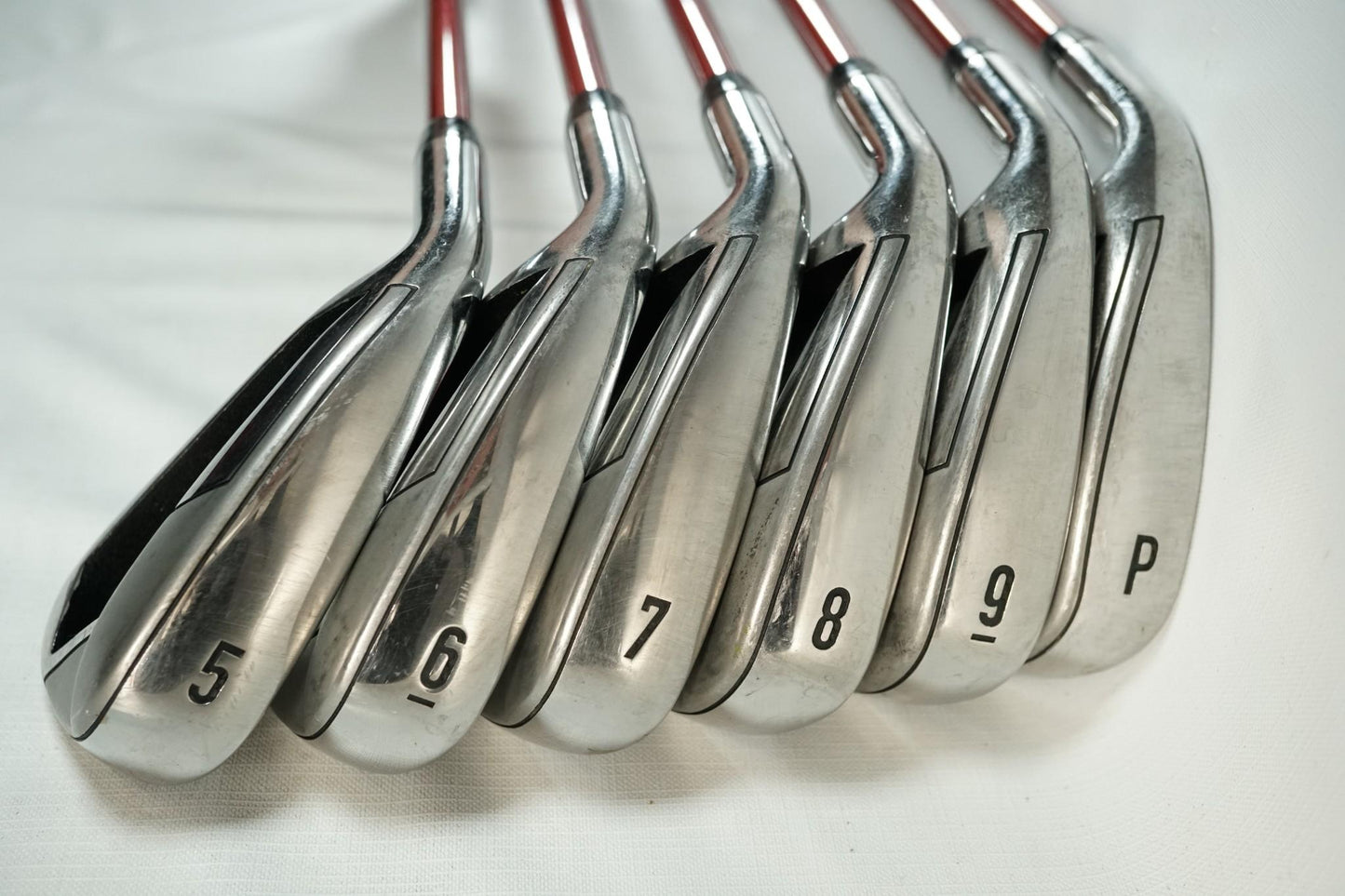 Callaway XR Irons / 5-PW / Regular Flex Graphite Shafts / Left Handed