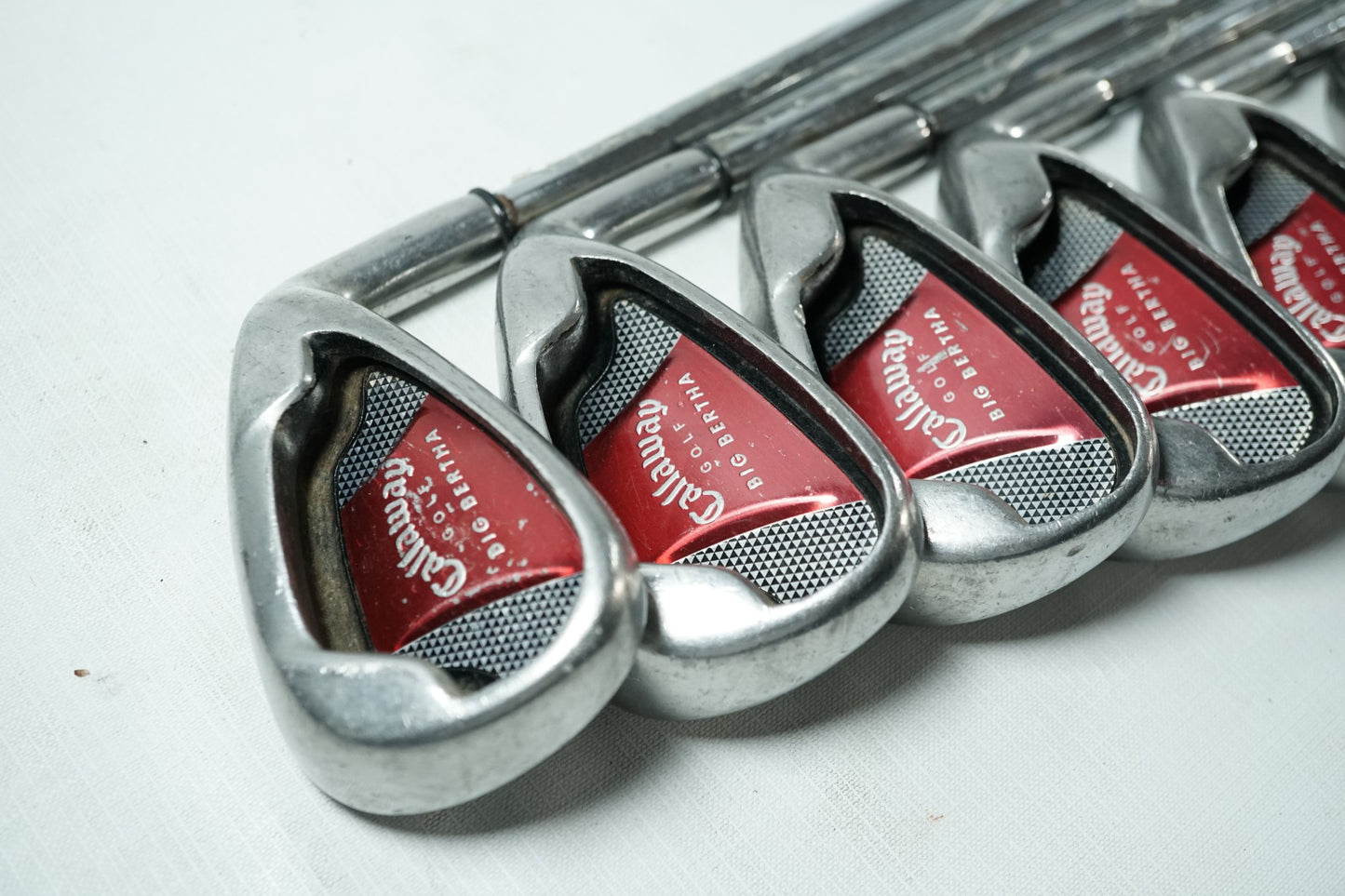 Callaway Big Bertha 2008 Irons / 5-PW / Stiff Flex Steel Shafts