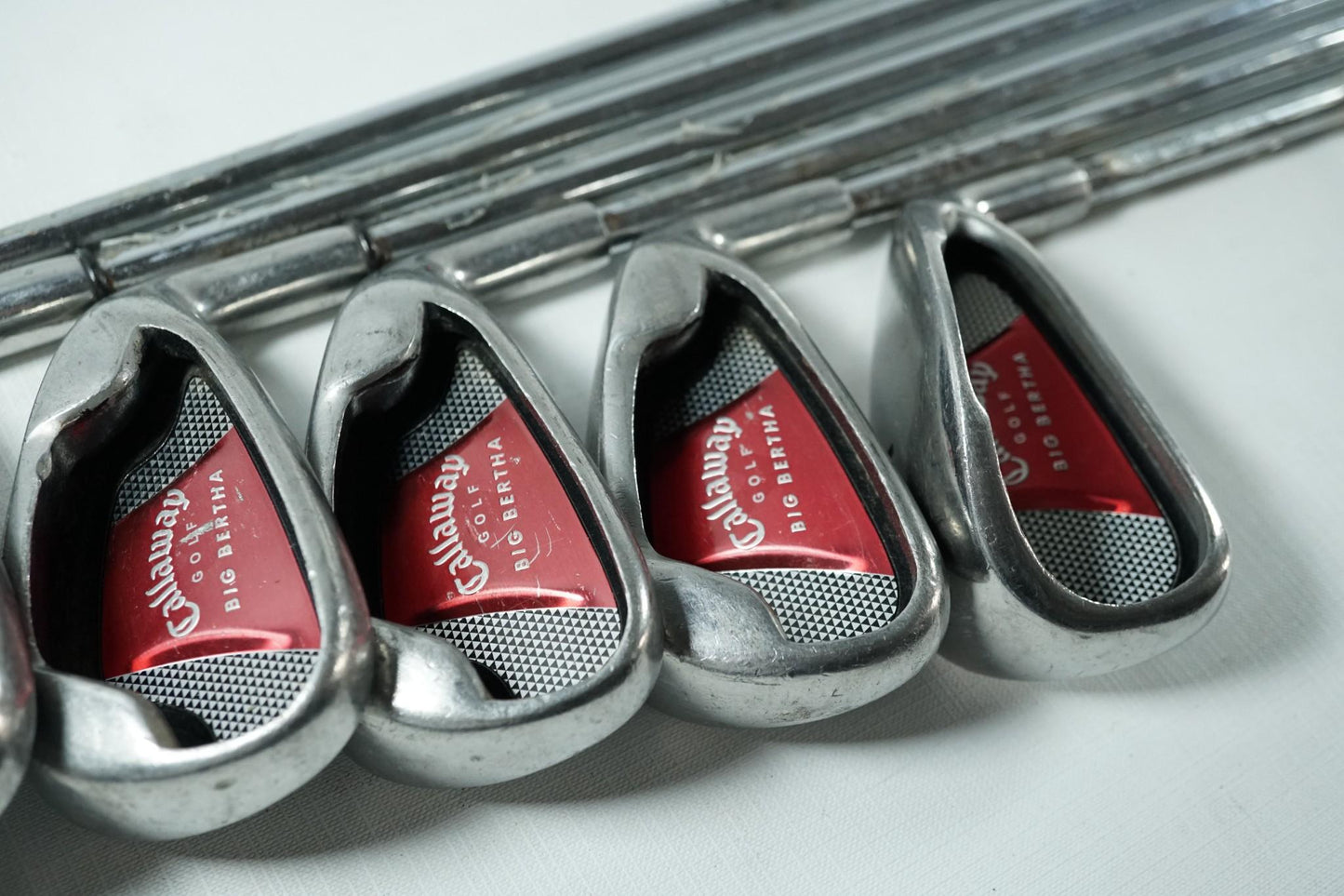 Callaway Big Bertha 2008 Irons / 5-PW / Stiff Flex Steel Shafts
