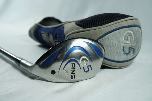 Ping G5 4 Hybrid 22° / Regular Flex Graphite Shaft / Jumbo Grip