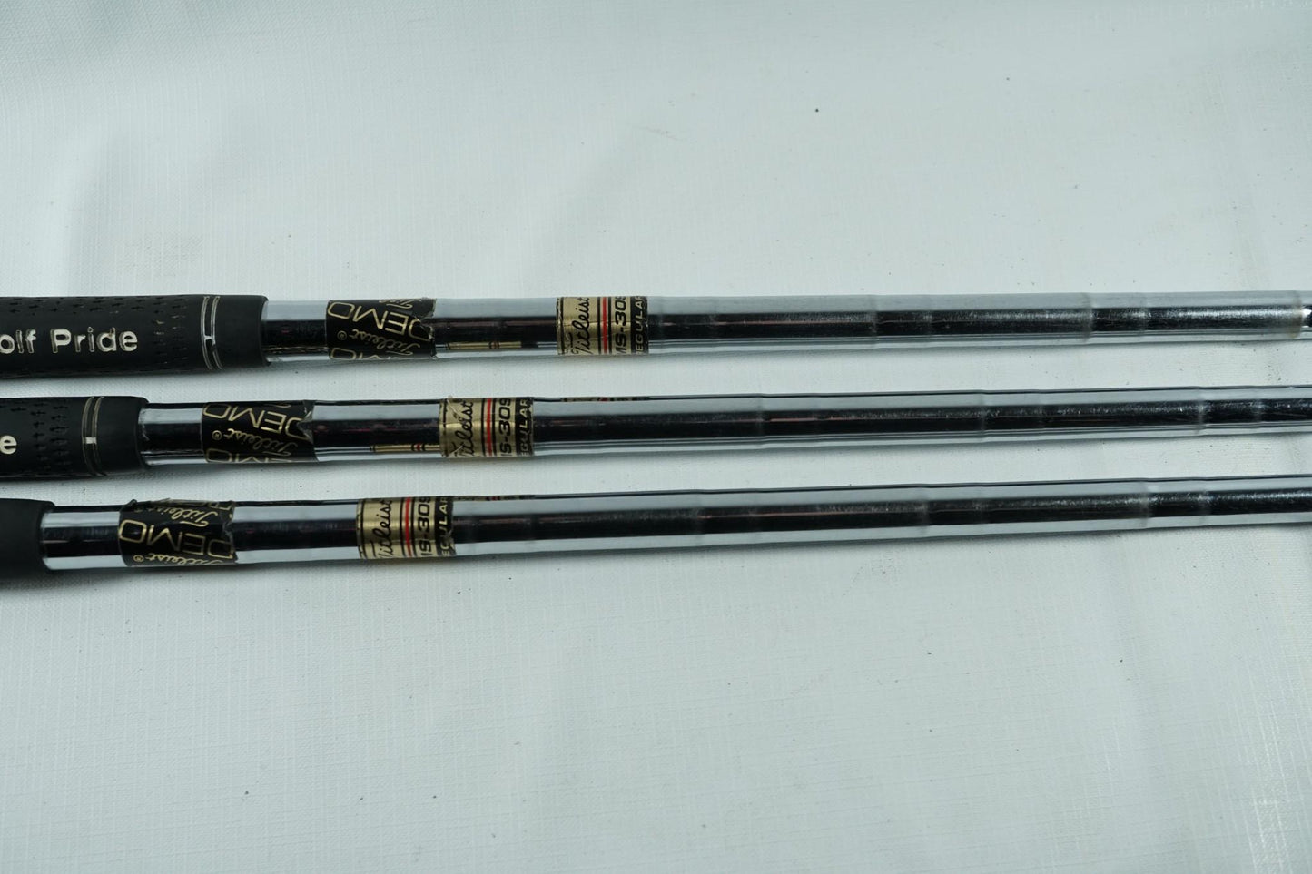 Titleist DTR Driver, 3 and 5 Woods / Regular Flex Steel Shafts
