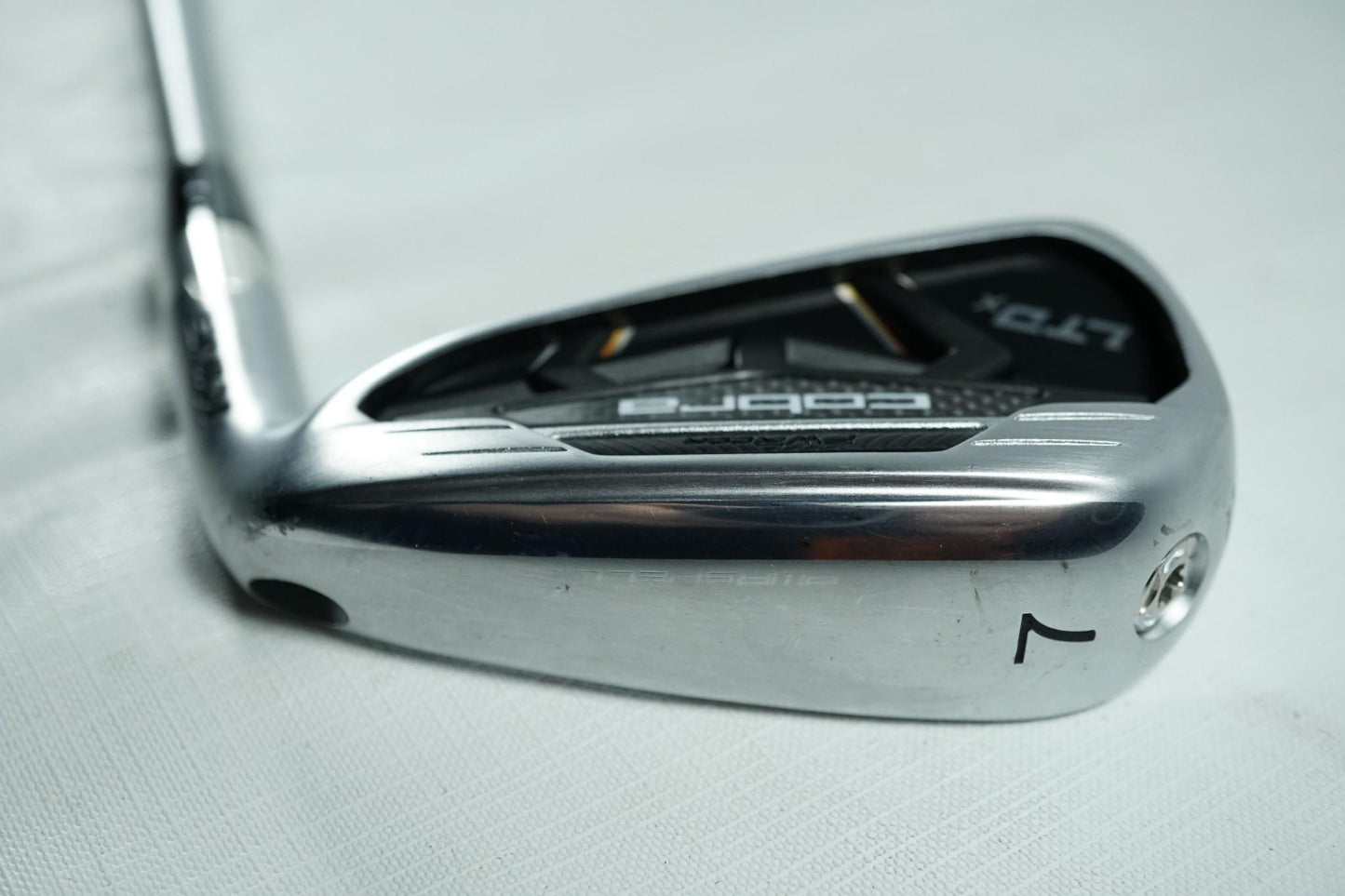 Cobra LTDX 7 Iron / Stiff Flex Steel Shaft / Ex Demo