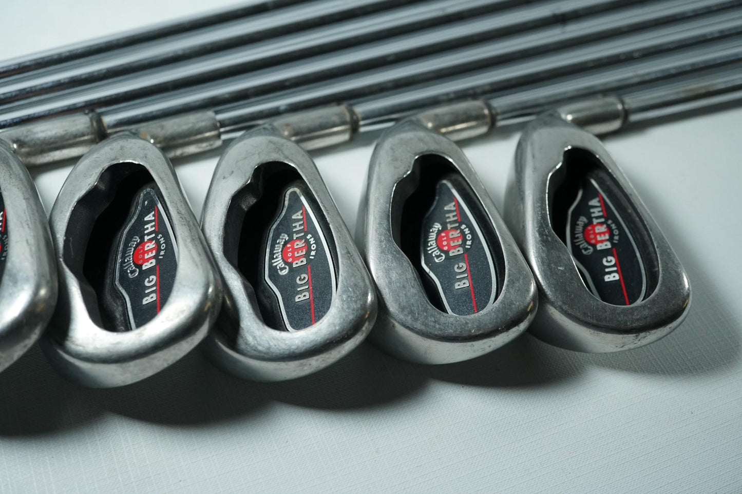 Callaway Big Bertha 2004 Irons / 4-PW+GW / Uniflex Steel Shafts