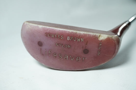 Gowers Brown Lifesaver Nylon Putter / 33"