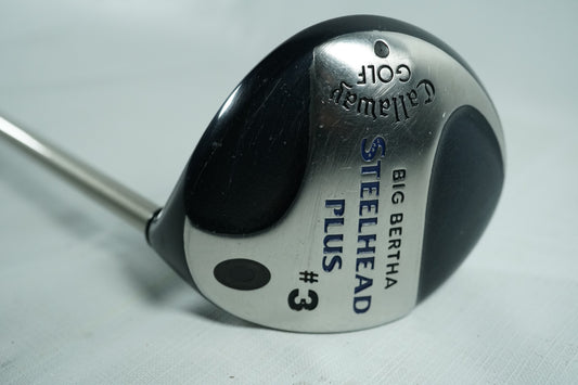 Callaway Big Bertha Steelhead Plus 3 Wood / Ladies Flex Graphite Shaft / 0512251