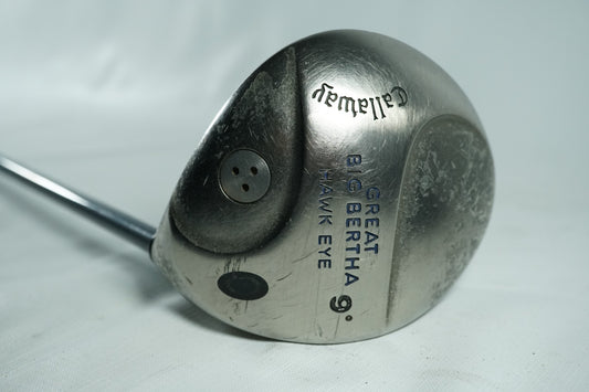 Callaway Great Big Bertha Hawkeye Driver 9° / Firm Flex Graphite Shaft