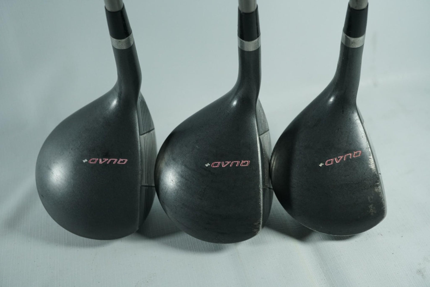 Mizuno Quad+ Driver, 3 and 5 Woods / Ladies Flex Graphite Shafts