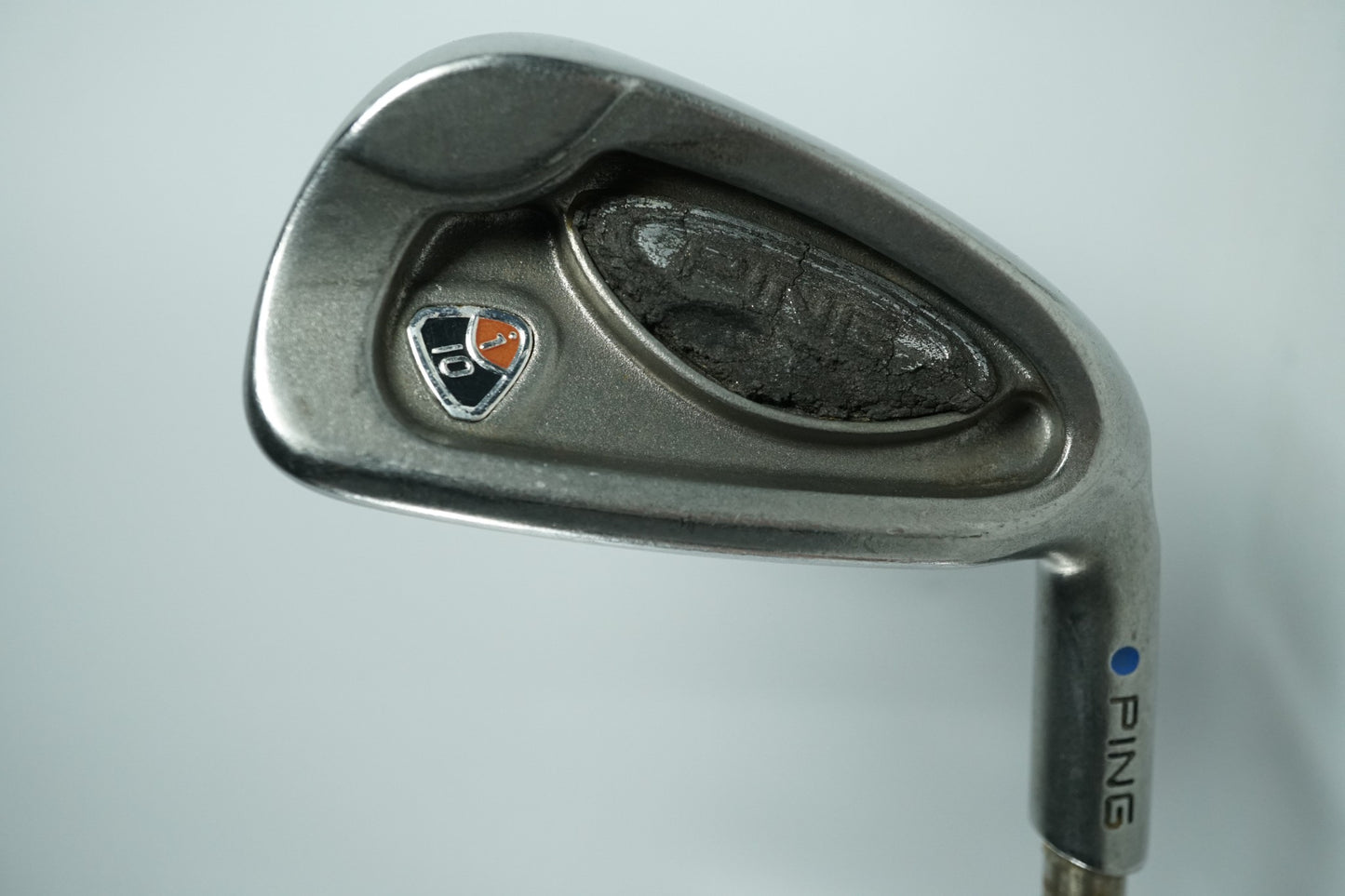 Ping i10 7 Iron / Blue Dot / Extra Stiff Flex Steel Shaft