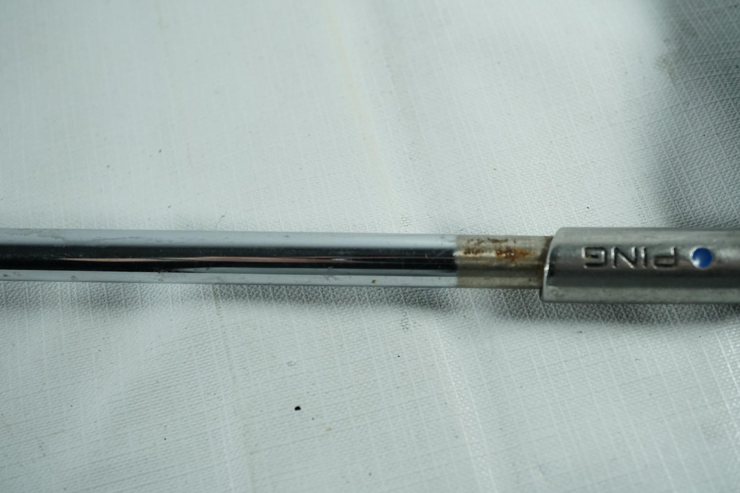 Ping i10 7 Iron / Blue Dot / Extra Stiff Flex Steel Shaft