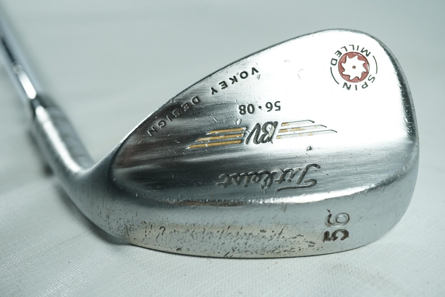 Titleist Vokey Spin Milled 56° Sand Wedge / Wedge Flex Steel Shaft