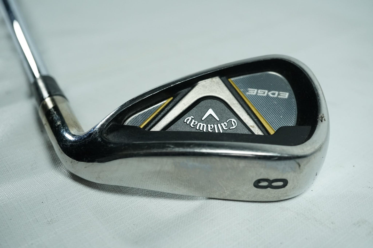 Callaway Edge 8 Iron / Stiff Flex Steel Shaft / New Grip