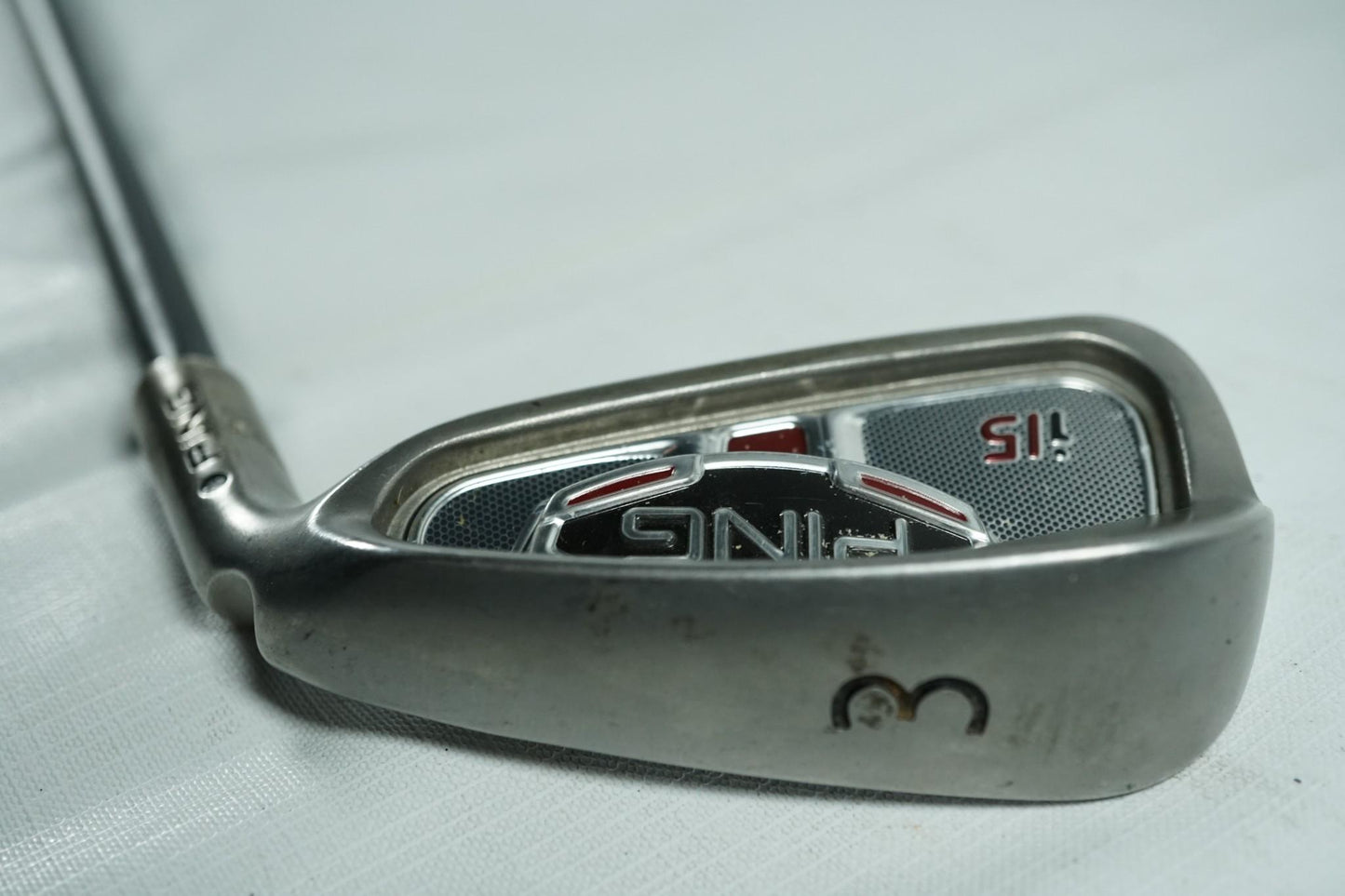 Ping i15 3 Iron / Black Dot / Stiff Flex Graphite Shaft / New Grip