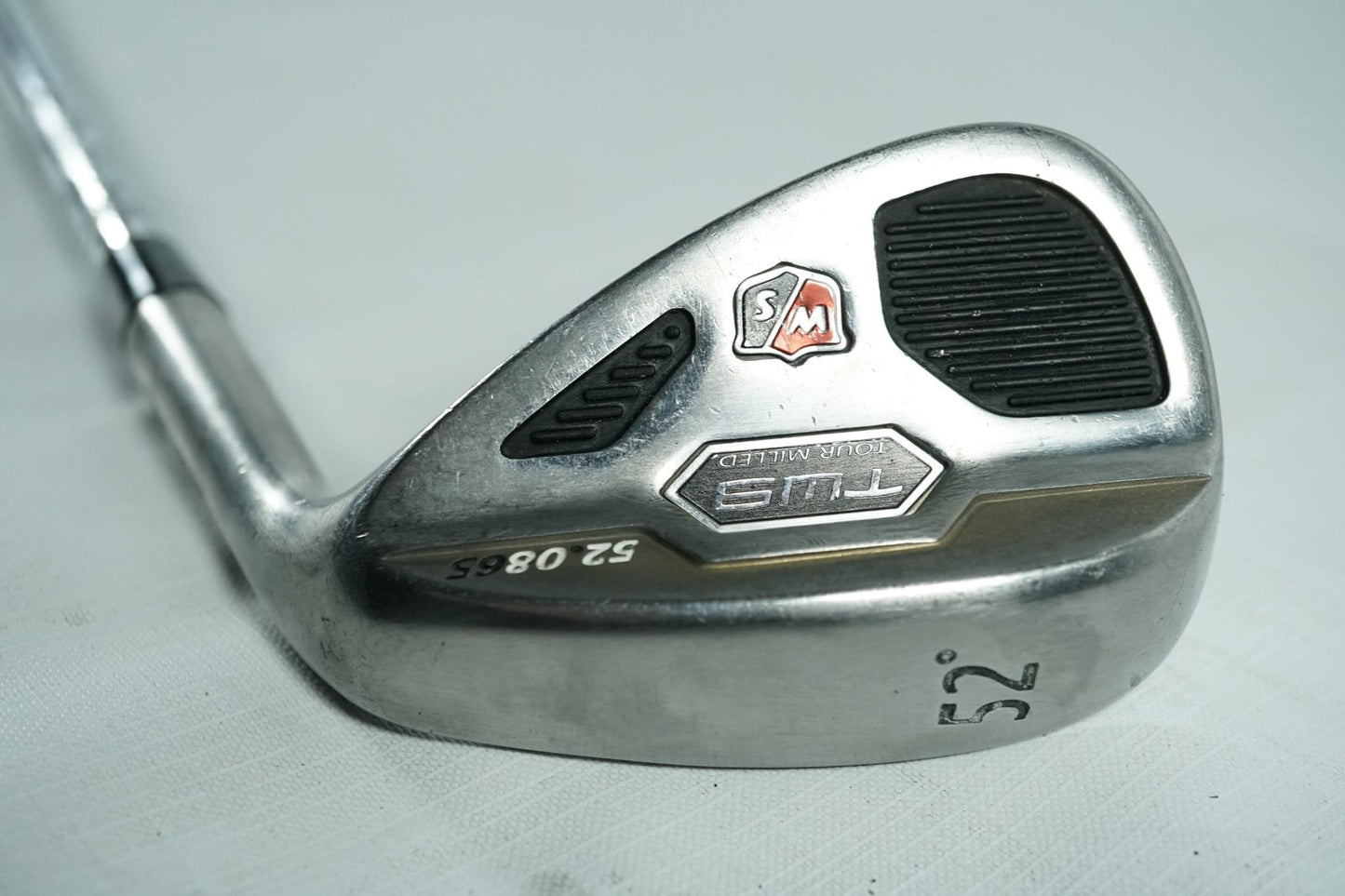 Wilson TW9 52° Gap Wedge / Stiff Flex Steel Shaft / New Grip