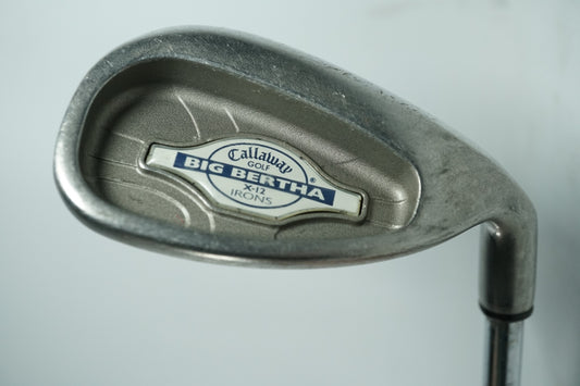 Callaway Big Bertha X12 Lob Wedge / Uniflex Steel Shaft / New Grip