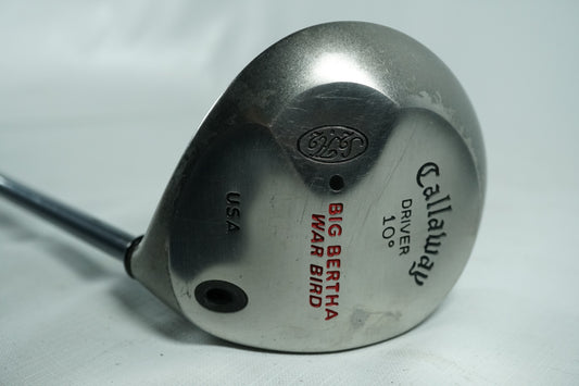 Callaway Big Bertha Warbird Driver 10° / Regular Flex Graphite Shaft / New Grip